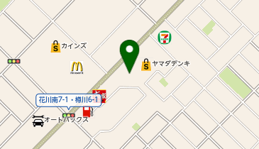 オフハウス石狩店の地図画像