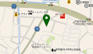 オフハウス堺新金岡店の地図画像