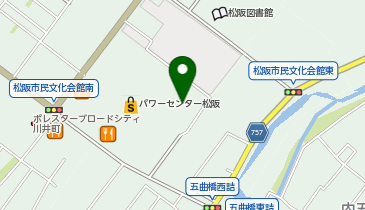オフハウスパワーセンター松阪店の地図画像