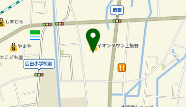 オフハウスイオンタウン富山上飯野店の地図画像