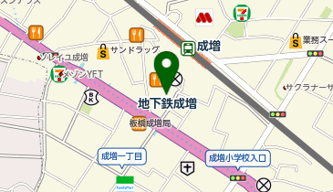 モードオフ成増駅南口店の地図画像