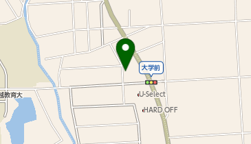 ガレージオフ上越教育大前店の地図画像