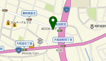 リカーオフ八王子大和田店の地図画像