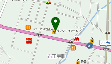 ホビーオフ長岡古正寺西店の地図画像