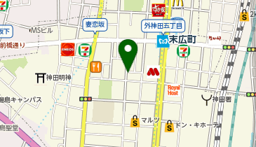 ホビーオフ秋葉原店の地図画像