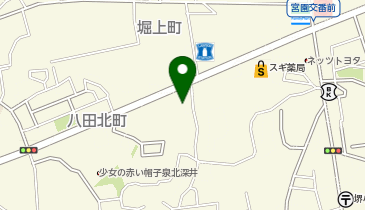 ホビーオフ堺深井店の地図画像