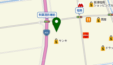 ホビーオフ新津店の地図画像