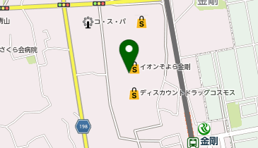 ホビーオフそよら金剛の地図画像