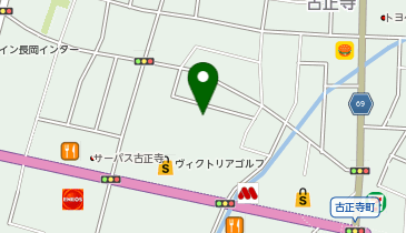 ハードオフ工具館長岡古正寺西店の地図画像