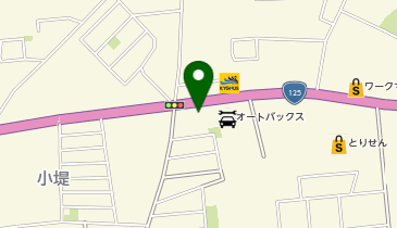 ハードオフ125号古河東店の地図画像