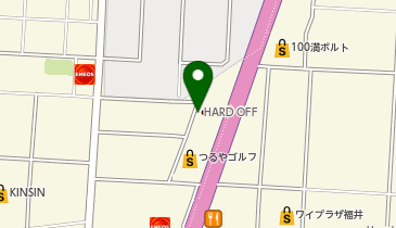 ハードオフ福井北店の地図画像
