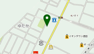 ハードオフ酒田店の地図画像