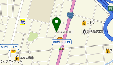 ハードオフ鶴ケ島インター店の地図画像