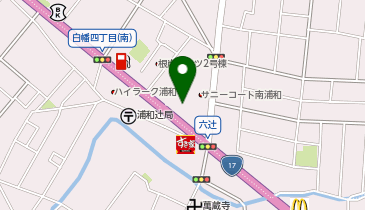 ハードオフさいたま浦和南店の地図画像