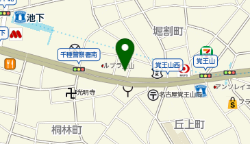 ハードオフ名古屋覚王山店の地図画像