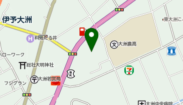 ハードオフ愛媛大洲店の地図画像