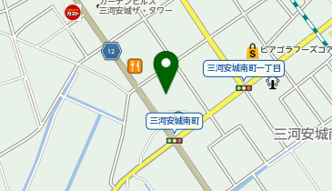ハードオフ三河安城店の地図画像