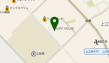 ハードオフ江別店の地図画像