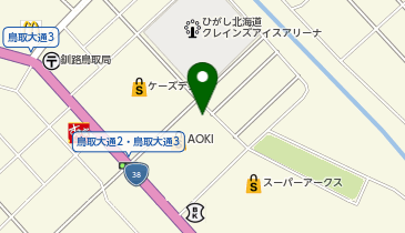 ハードオフ釧路鳥取大通店の地図画像