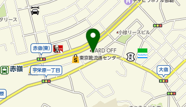 ハードオフ那覇小禄店の地図画像