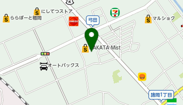 ハードオフ博多ミスト店の地図画像