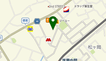 ハードオフ福岡中間店の地図画像