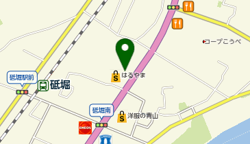 ハードオフ姫路砥堀店の地図画像