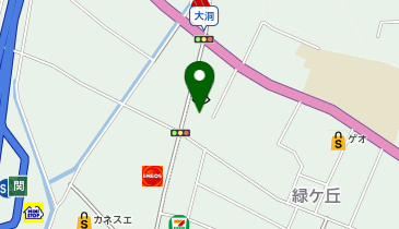 ハードオフ関店の地図画像
