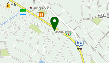 ハードオフ名古屋高針店の地図画像
