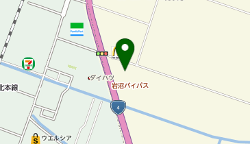 ハードオフ岩沼店の地図画像