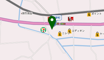 ブックオフ諫早店の地図画像
