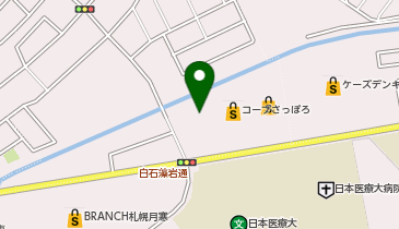 ブックオフ札幌月寒東店の地図画像