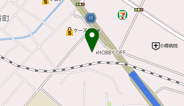 ブックオフ小樽インター店の地図画像