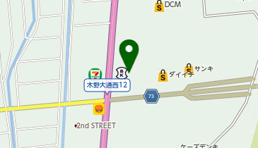 ブックオフ音更店の地図画像