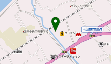 オフハウス伊予三島店の地図画像