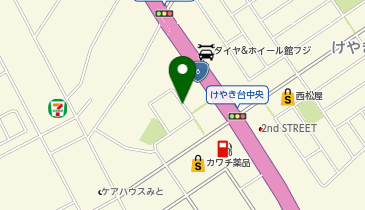 オフハウス水戸南インター店の地図画像