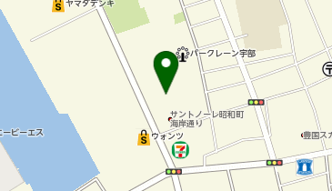 オフハウス宇部店の地図画像