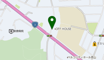 オフハウス周南秋月店の地図画像