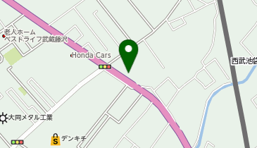 オフハウス入間藤沢店の地図画像