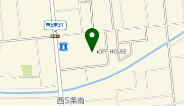 オフハウス帯広西5条店の地図画像