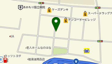 オフハウス青森中央店の地図画像