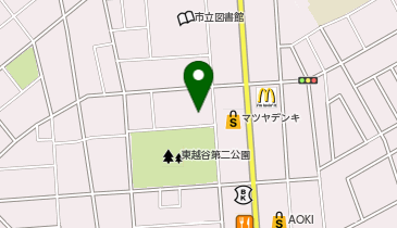 オフハウス東越谷店の地図画像