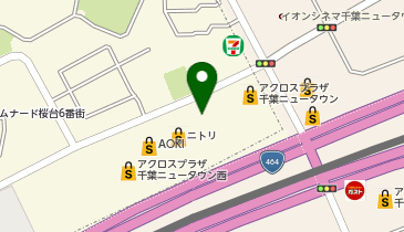 オフハウス千葉ニュータウン中央店の地図画像