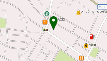 オフハウススーパーモールいせさき店の地図画像