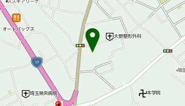 オフハウス桶川店の地図画像