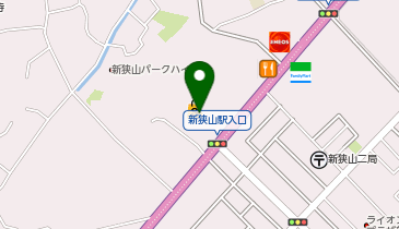 オフハウス16号狭山店の地図画像