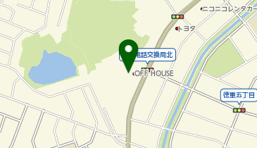 オフハウス徳重店の地図画像