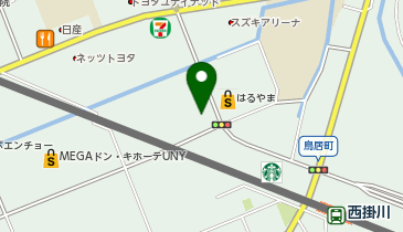 オフハウス掛川店の地図画像