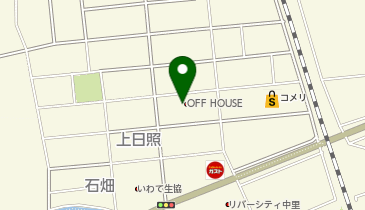 オフハウス一関店の地図画像