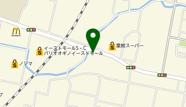 オフハウス甲府里吉店の地図画像